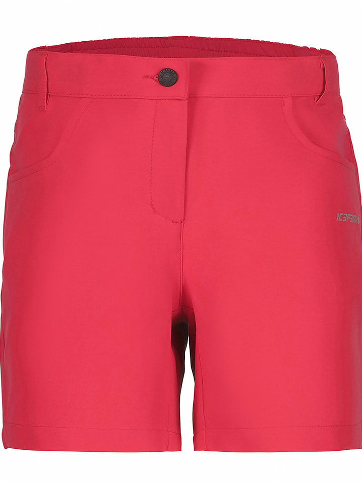 Icepeak Szorty funkcyjne "Kechi" w kolorze czerwonym rozmiar: 140