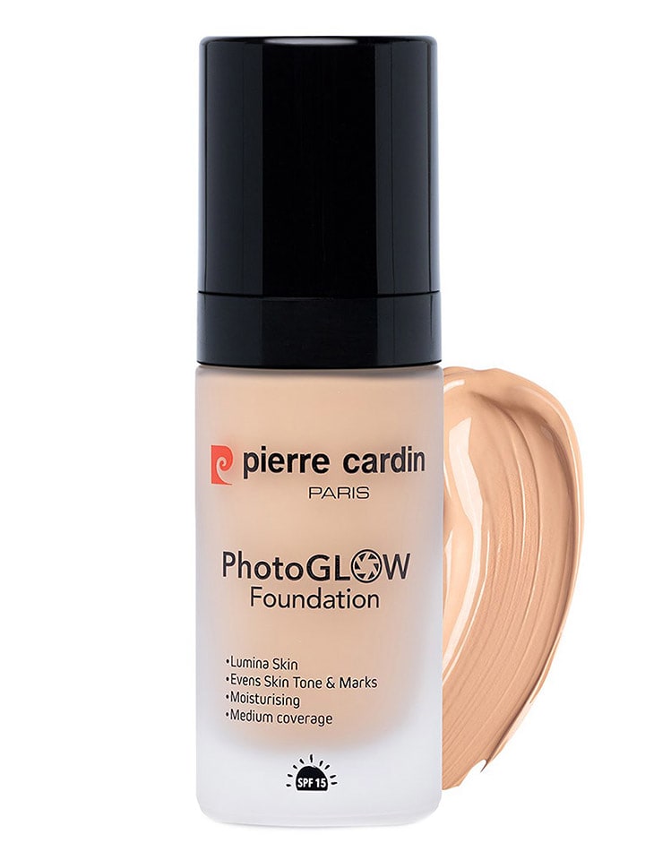 Pierre Cardin Podkład "Photo Glow - Warm Neutral" - SPF 15 - 30 ml rozmiar: onesize