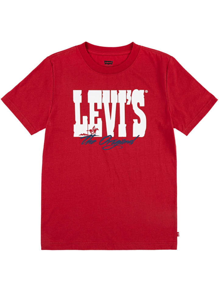 Levi's Kids Koszulka w kolorze czerwonym rozmiar: 164