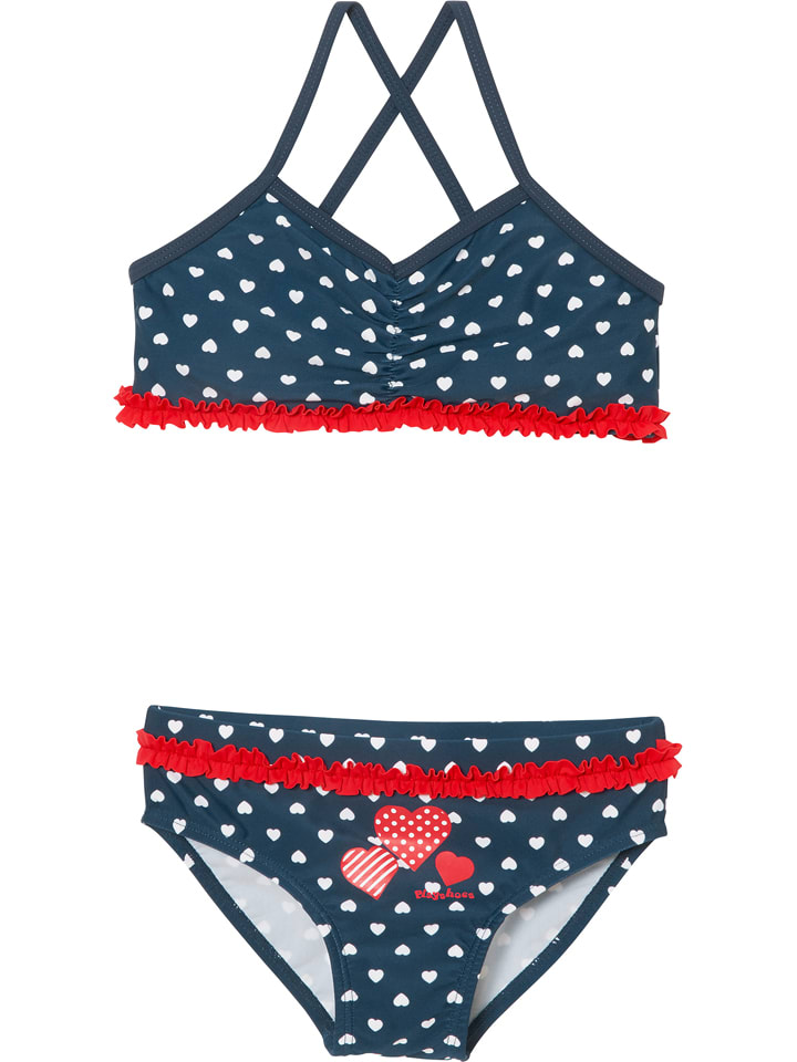 Playshoes Bikini w kolorze granatowym ze wzorem rozmiar: 98/104