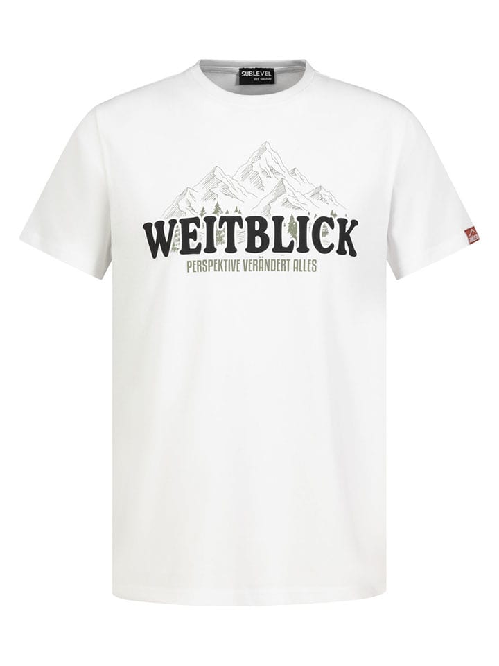 Sublevel Koszulka w kolorze białym rozmiar: L