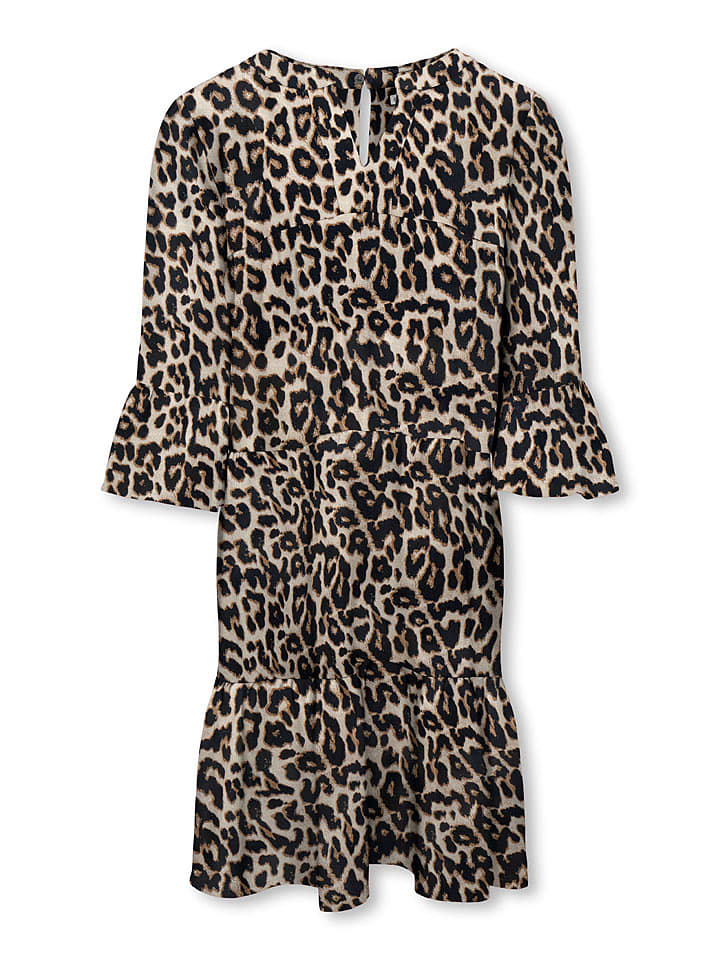 KIDS ONLY Sukienka "Glow" w kolorze brązowym rozmiar: 152