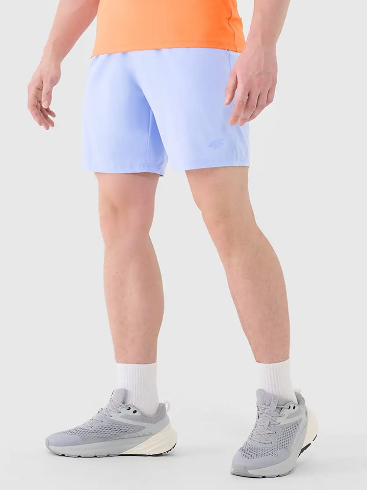 4F Szorty funkcyjne w kolorze błękitnym rozmiar: M