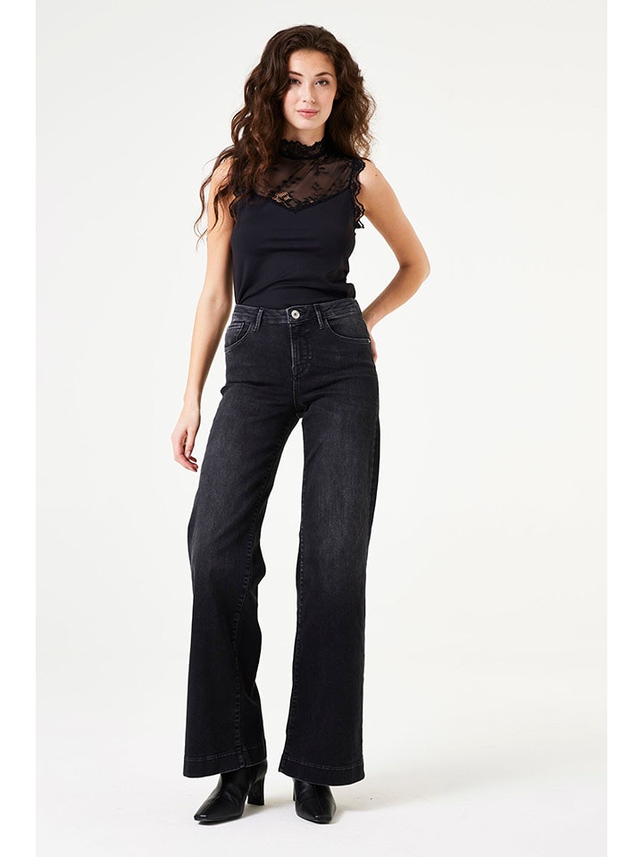 Garcia Bluzka w kolorze czarnym rozmiar: L