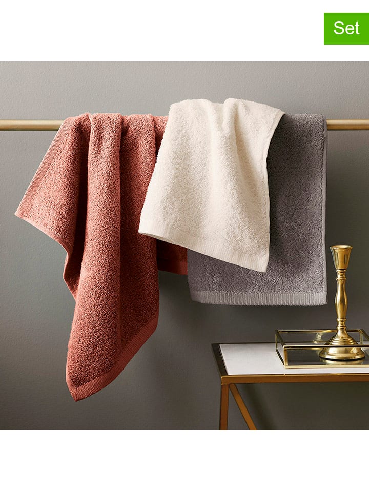 CXL by Christian Lacroix Ściereczki kuchenne (2 szt.) w kolorze pomarańczowym rozmiar: 45x45 cm