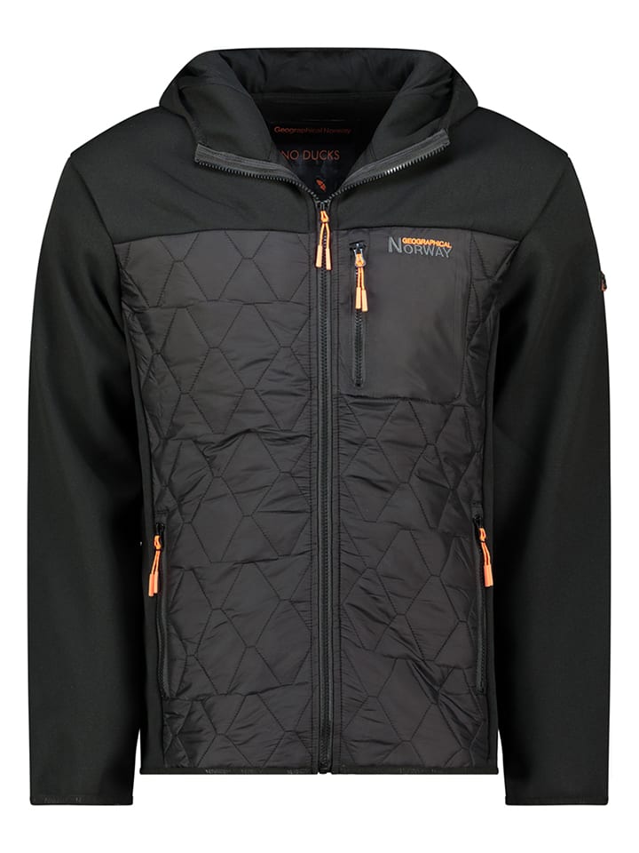Geographical Norway Kurtka polarowa "Tunis" w kolorze czarnym rozmiar: L