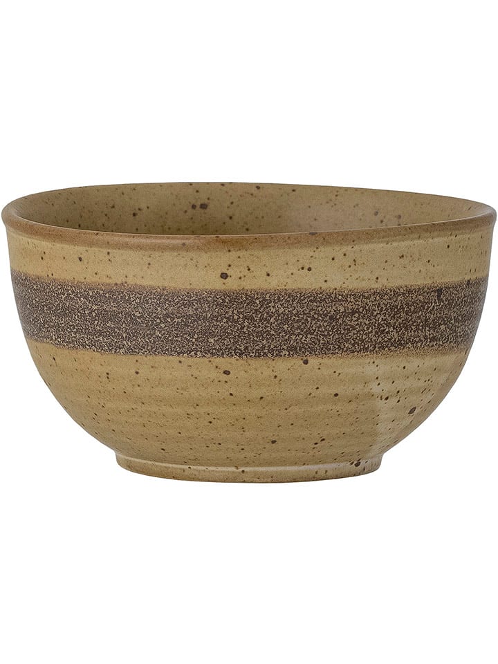 Bloomingville Miska "Solange" w kolorze beżowym do serwowania - Ø 11 cm rozmiar: onesize