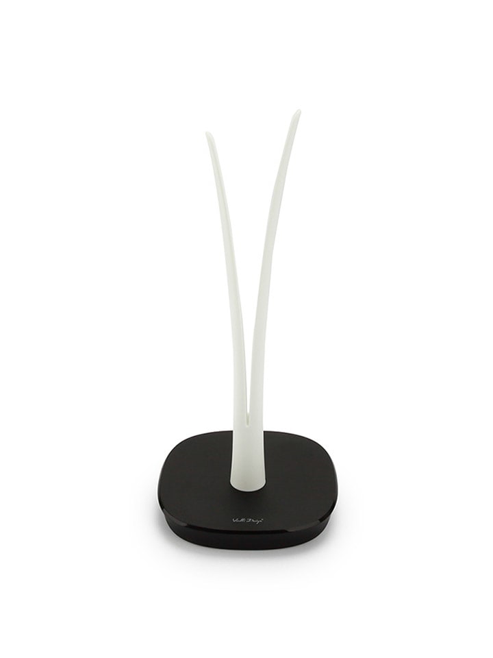 Vialli Design Stojak w kolorze biało-czarnym na ręcznik papierowy - wys. 36 x Ø 15,5 cm rozmiar: onesize