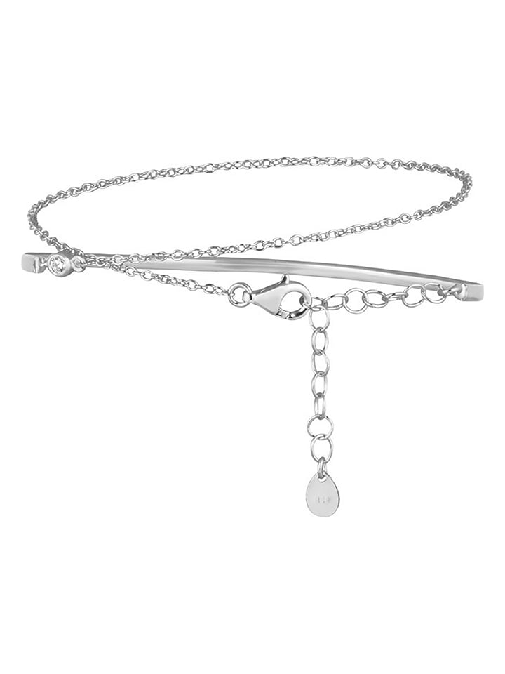 DI GIORGIO Srebrna bransoletka z elementem ozdobnym rozmiar: onesize