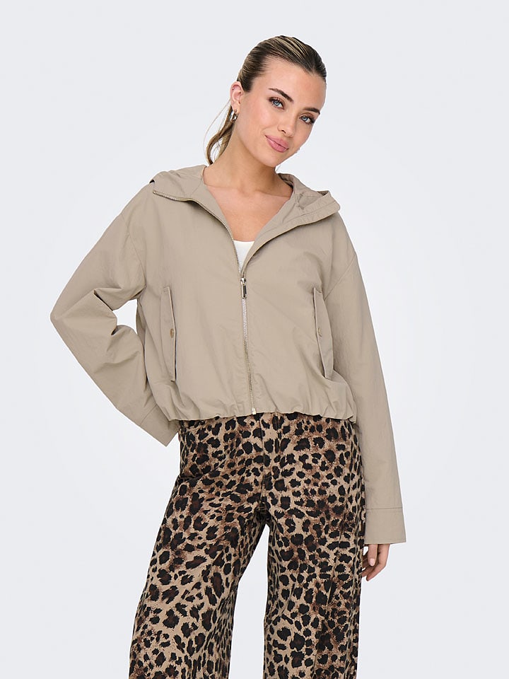 ONLY Kurtka przejściowa w kolorze beżowym rozmiar: XL