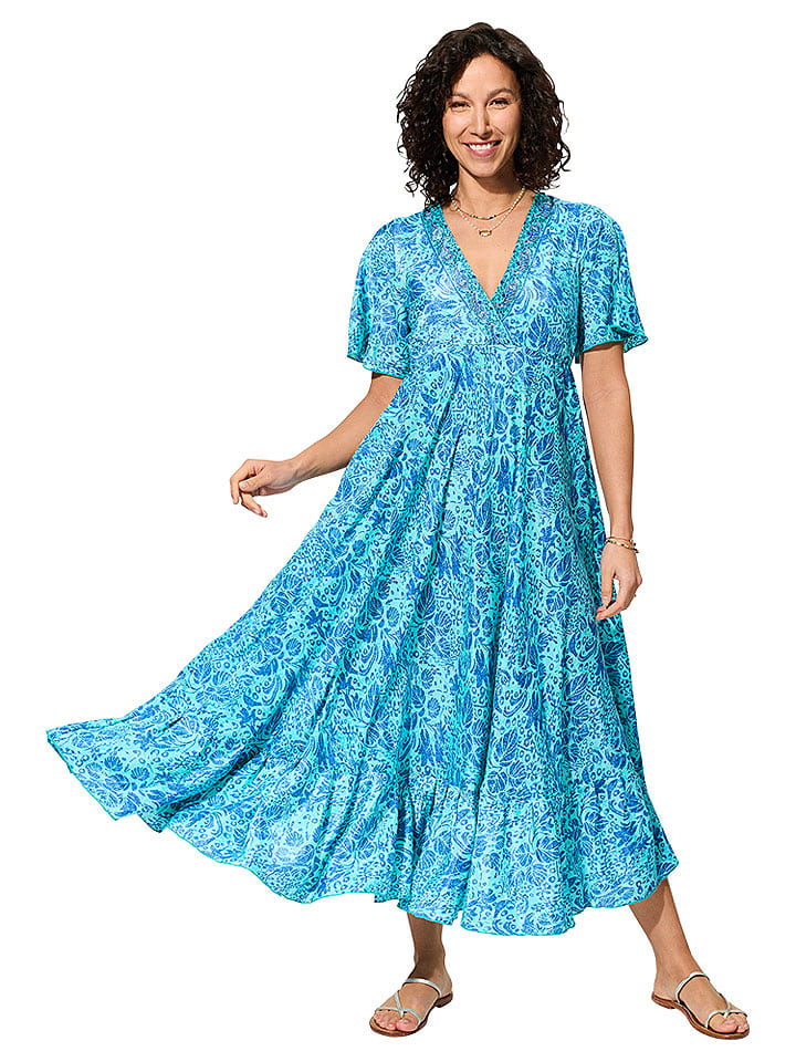 Aller Simplement Sukienka w kolorze turkusowym rozmiar: 34-40