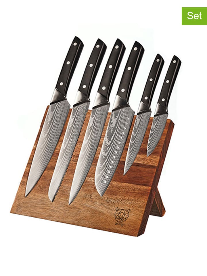 Björn 7-częściowy zestaw noży kuchennych "Erling Vantaa" rozmiar: onesize