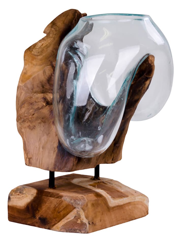 House Nordic Wazon w kolorze jasnobrązowym - 18 x 25 x 15 cm rozmiar: onesize