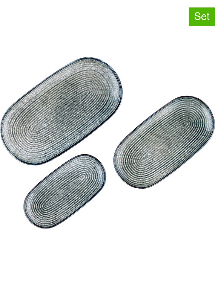 Björn Półmiski (3 szt.) "Zen" w kolorze szarym rozmiar: onesize