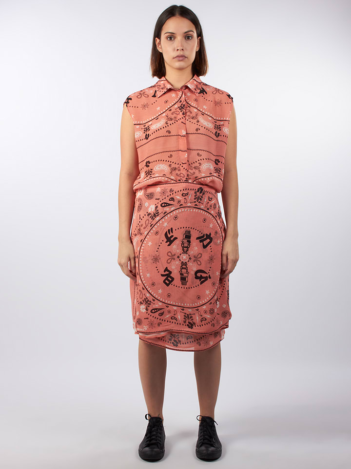 Diesel Clothes Sukienka "Syam" w kolorze jasnoróżowym rozmiar: M