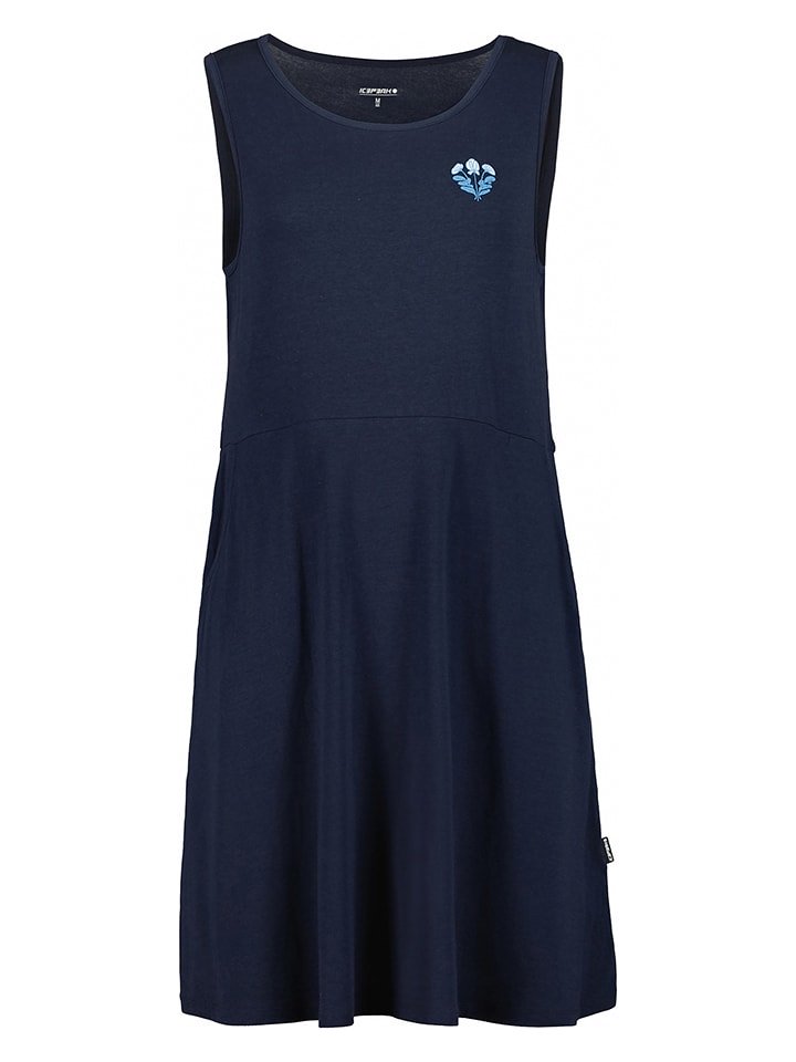 Icepeak Sukienka funkcyjna w kolorze granatowym rozmiar: XXL