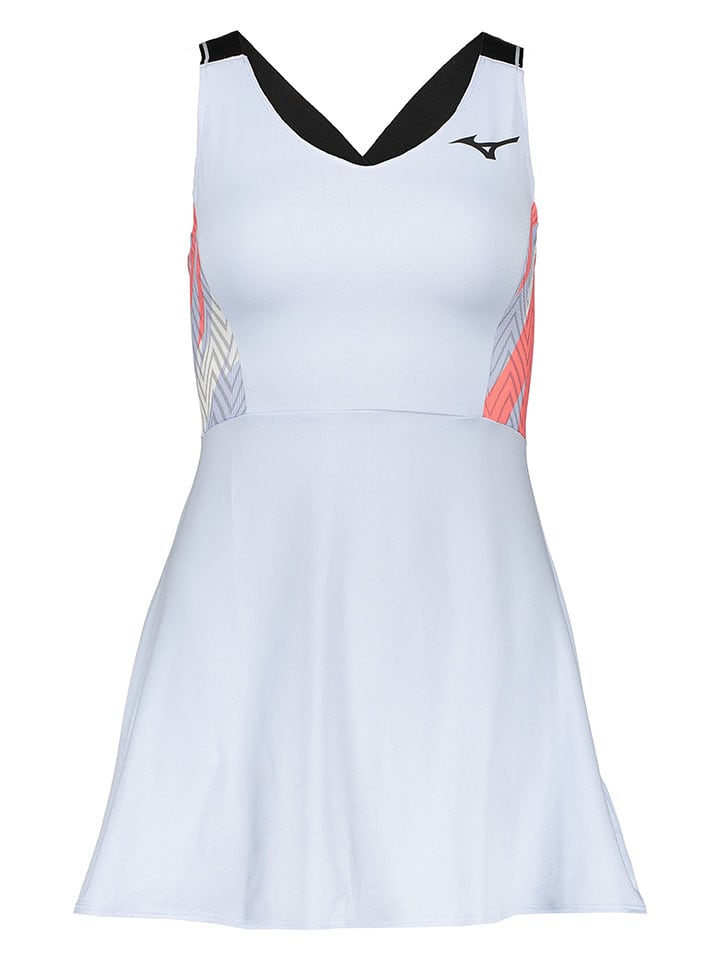 Mizuno Sukienka funkcyjna "Heather" w kolorze biało-pomarańczowo-beżowym rozmiar: S