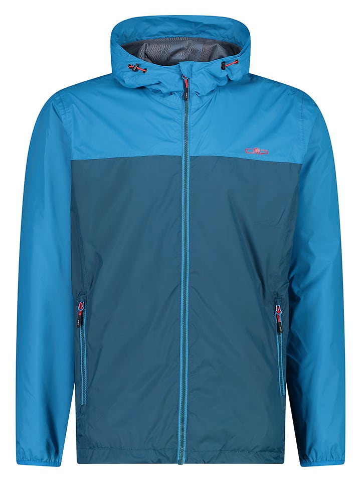 CMP Kurtka przeciwdeszczowa w kolorze niebieskim rozmiar: 50