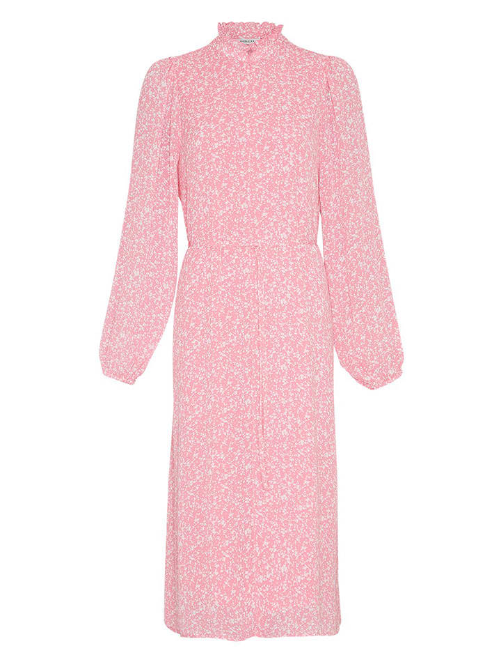 MOSS COPENHAGEN Sukienka "Elanina Rikkelie" w kolorze jasnoróżowym rozmiar: S