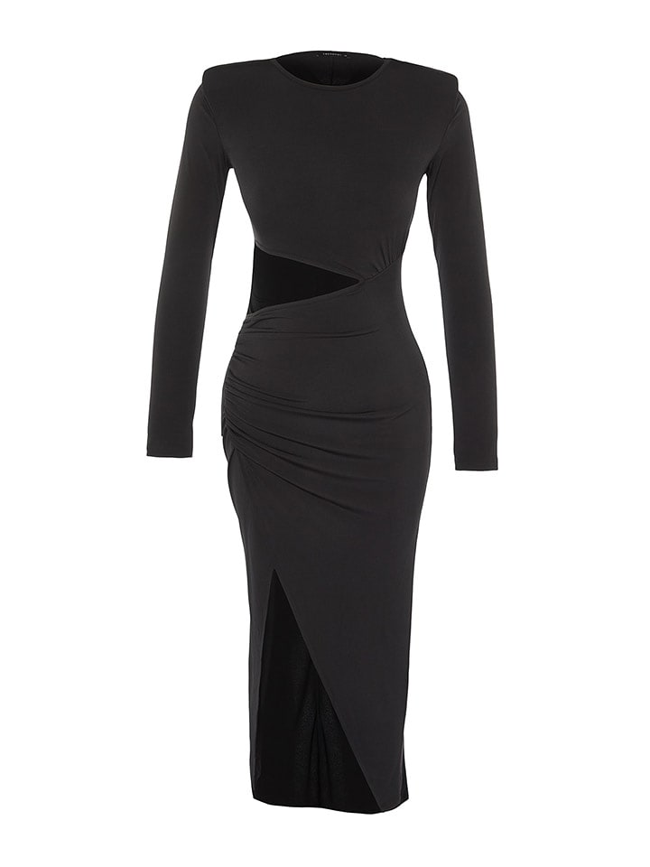 trendyol Sukienka w kolorze czarnym rozmiar: 34