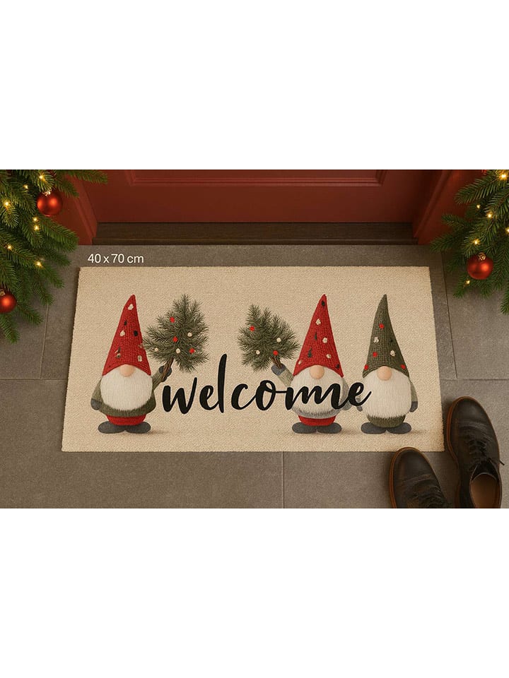 Mioli Wycieraczka w kolorze kremowym rozmiar: 40x70 cm