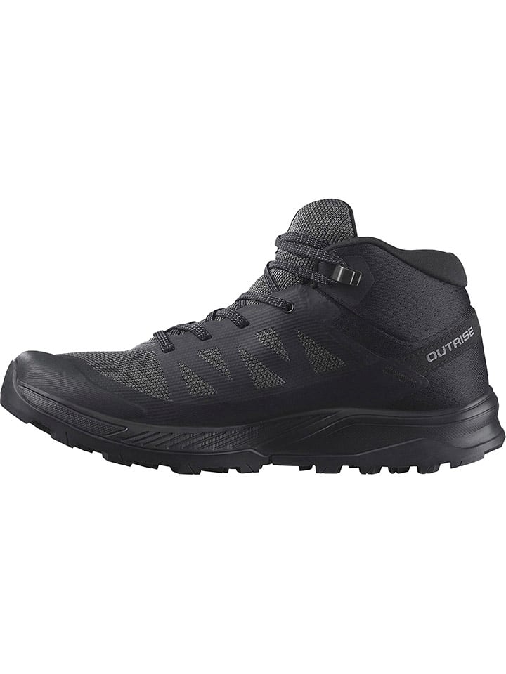SALOMON Botki turystyczne "Outrise Mid GORE-TEX" w kolorze czarno-antracytowym rozmiar: 42