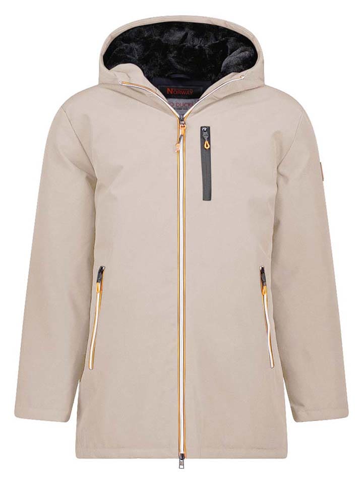 Geographical Norway Parka "Cassim" w kolorze beżowym rozmiar: L