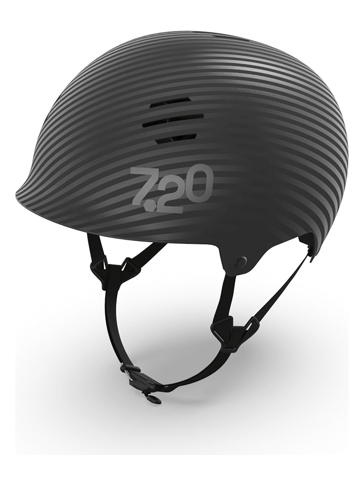 SEVENTWENTY Kask rowerowy "Circle 1.0" w kolorze czarnym rozmiar: 53-56 cm