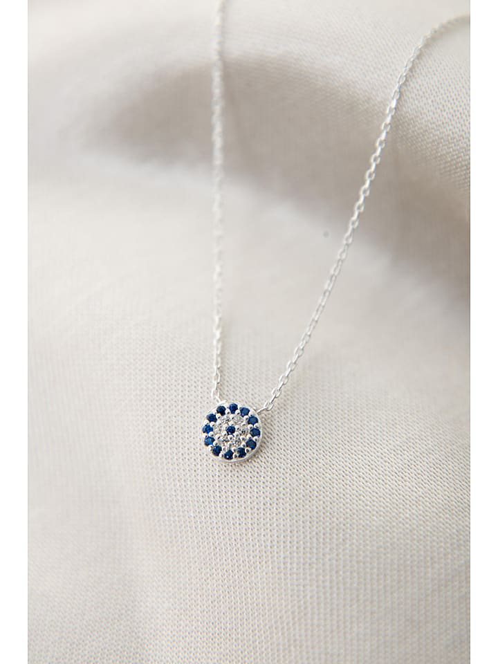 Lodie Silver Srebrny naszyjnik z elementem ozdobnym - dł. 43 cm rozmiar: onesize