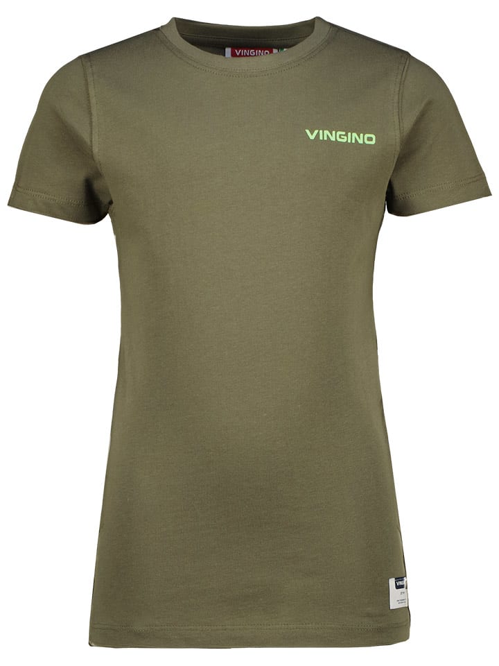 Vingino Koszulka w kolorze khaki rozmiar: 164
