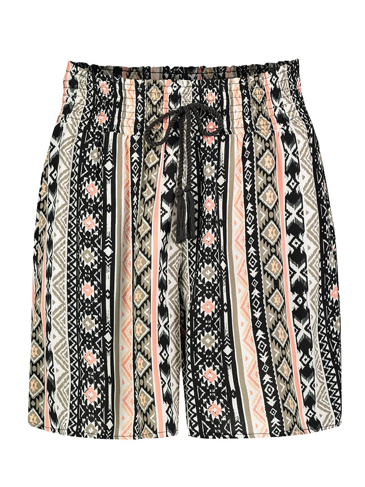 Eight2Nine Szorty w kolorze oliwkowym ze wzorem rozmiar: XS