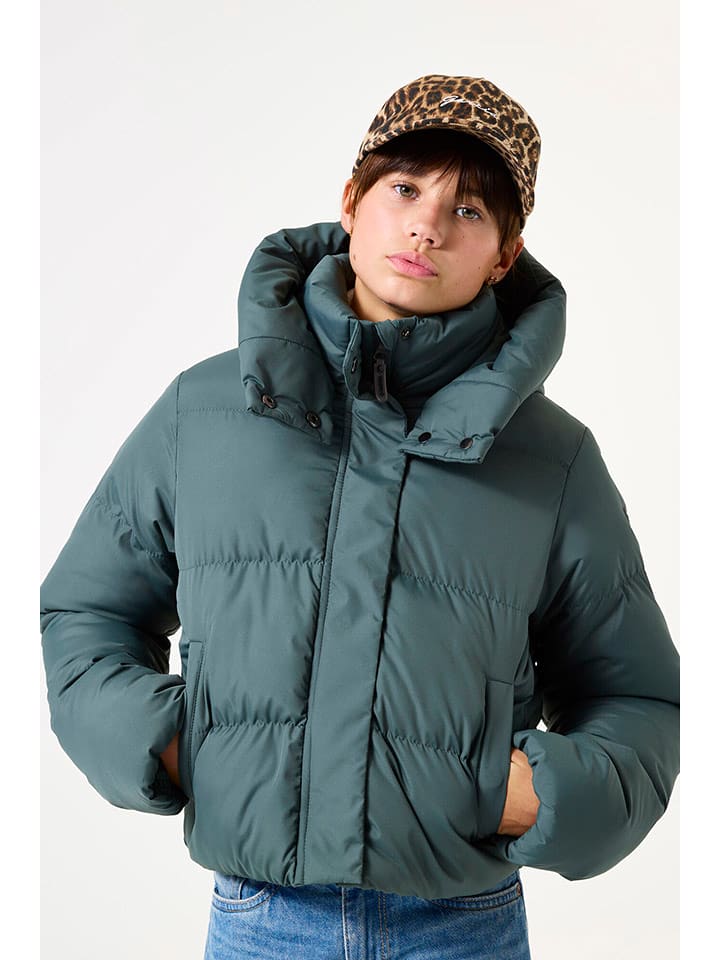 Garcia Kurtka pikowana w kolorze niebieskim rozmiar: 140/146