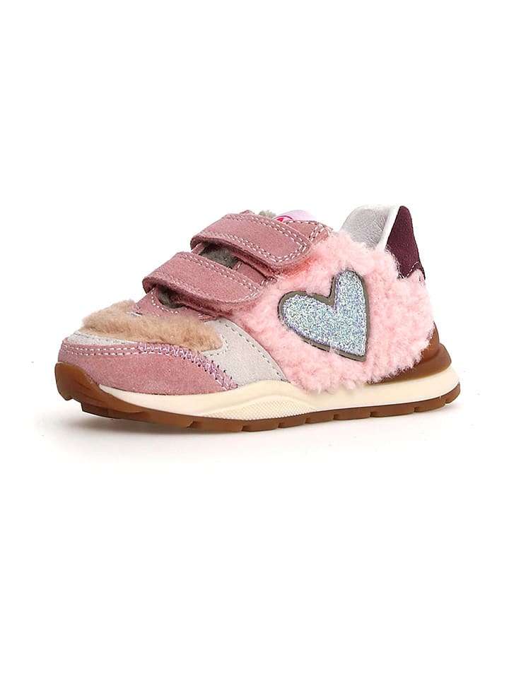 Naturino Sneakersy "Quelly" w kolorze jasnoróżowym rozmiar: 22