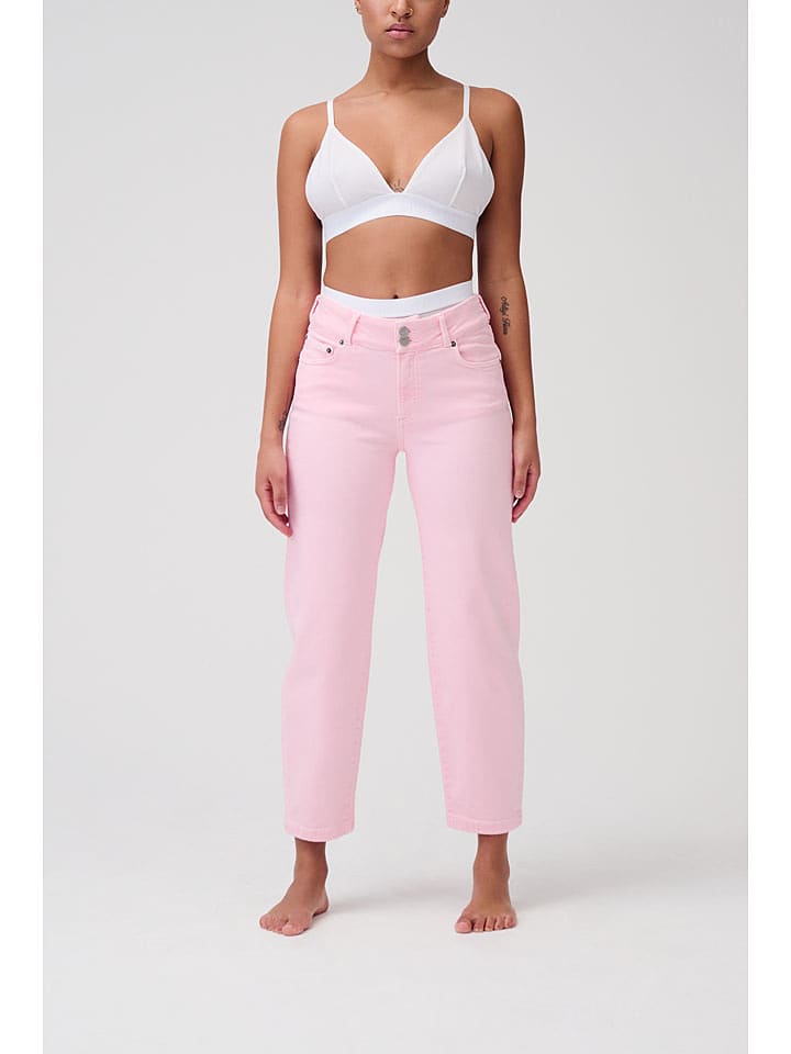 ITEM m6 Dżinsy - Comfort fit - w kolorze jasnoróżowym rozmiar: 36