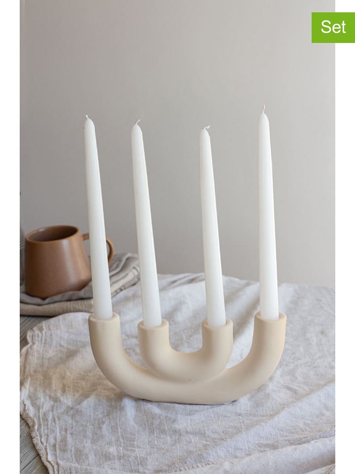 Lucky Bees 5-częściowy zestaw w kolorze beżowo-białym rozmiar: onesize