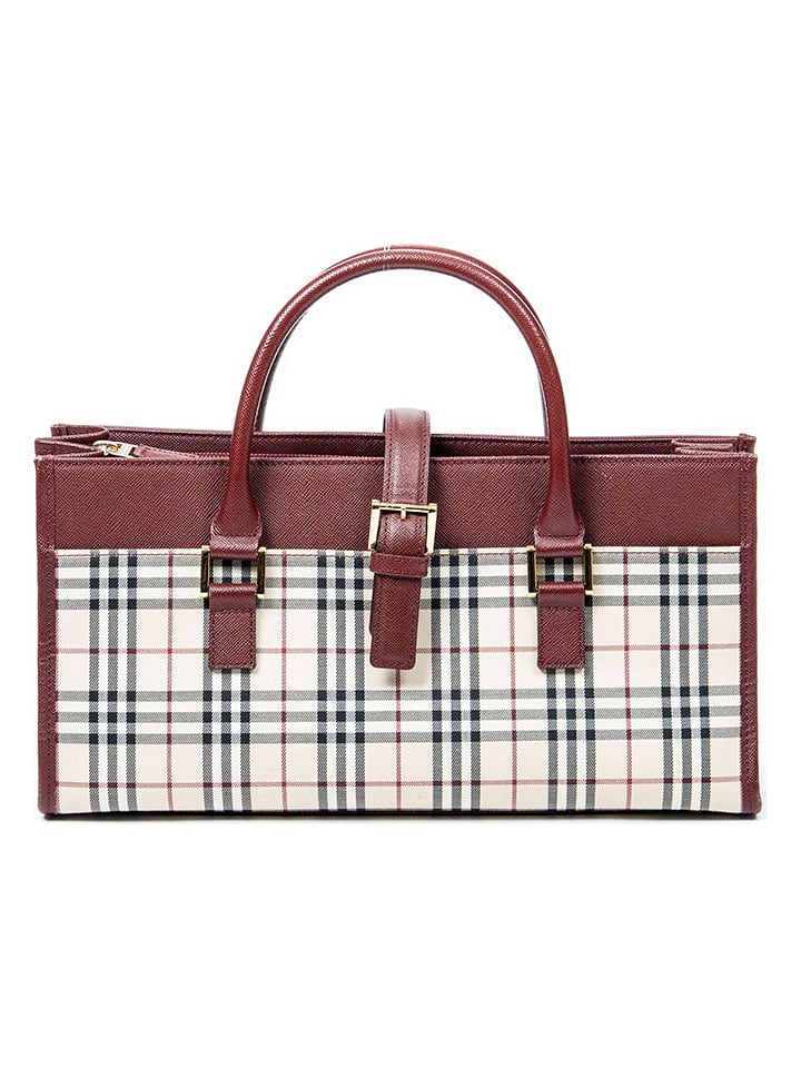 Burberry Torebka w kolorze kremowo-jasnobrązowym - 32 x 16 x 10 cm rozmiar: onesize