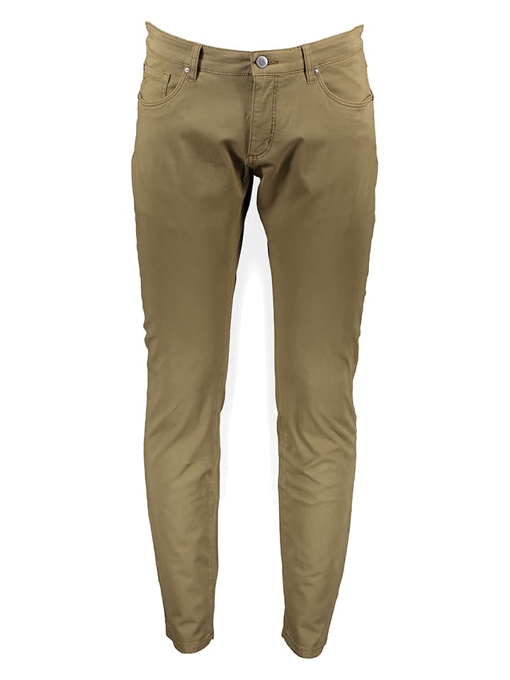 FYNCH-HATTON Spodnie w kolorze oliwkowym rozmiar: W30/L32