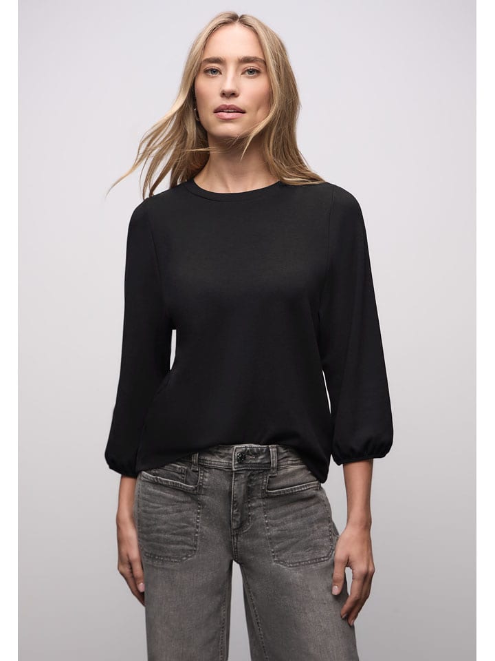Street One Koszulka w kolorze czarnym rozmiar: 34