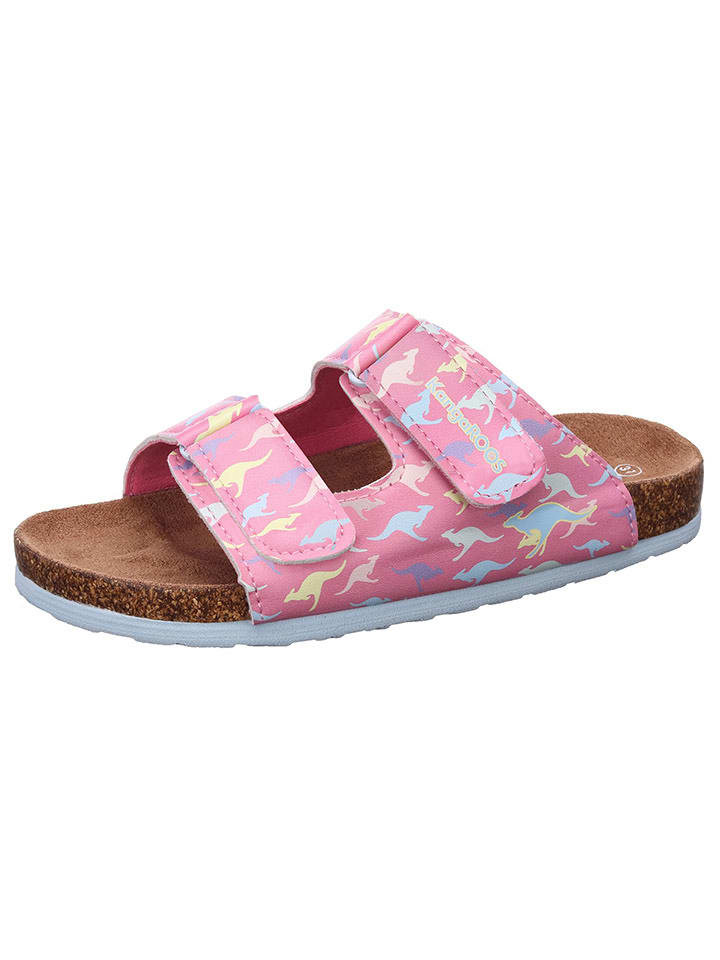 Kangaroos Klapki "Sommer" w kolorze różowym rozmiar: 31