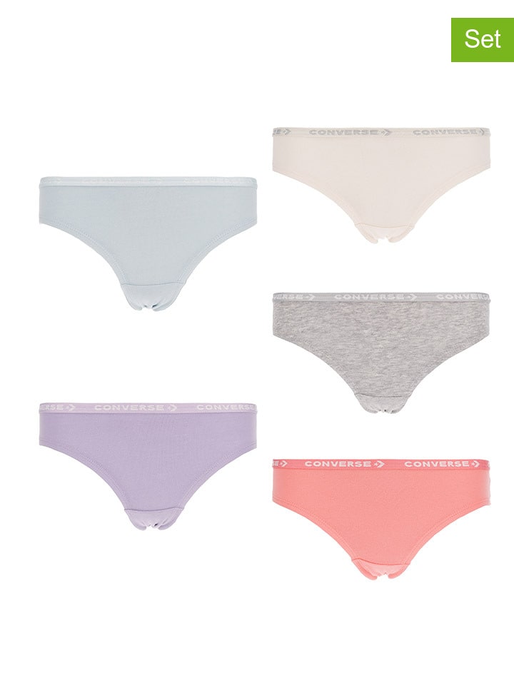 Converse Majtki (5 par) w różnych kolorach rozmiar: 128-140