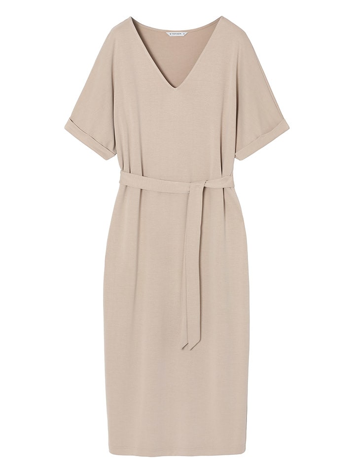 TATUUM Sukienka w kolorze beżowym rozmiar: XXL