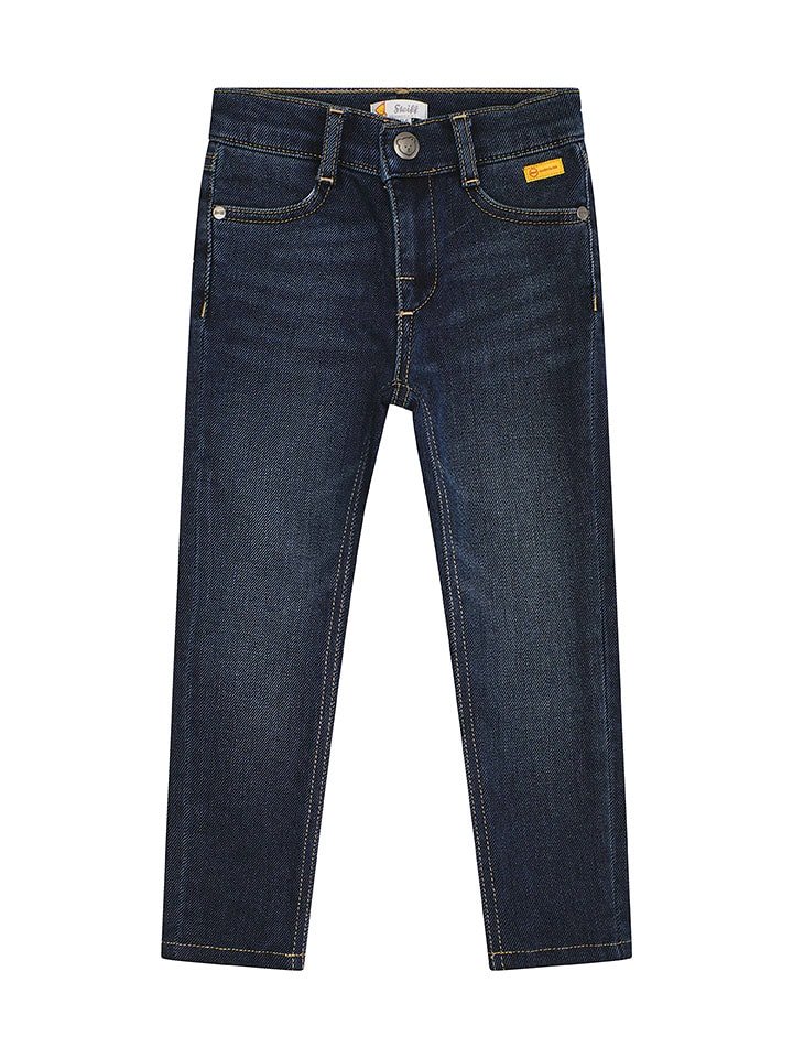 Steiff Dżinsy - Regular fit - w kolorze granatowym rozmiar: 116