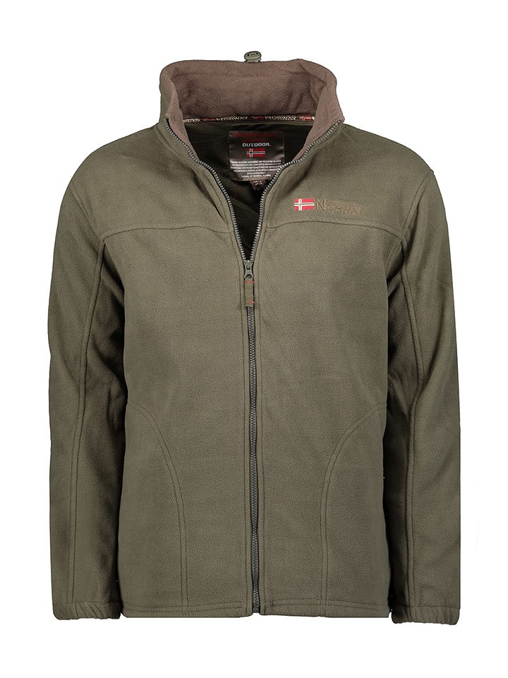 Geographical Norway Kurtka polarowa "Tamazonie" w kolorze khaki rozmiar: 3XL