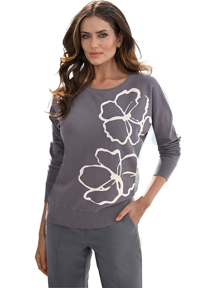 Heine Sweter w kolorze szarym rozmiar: 40