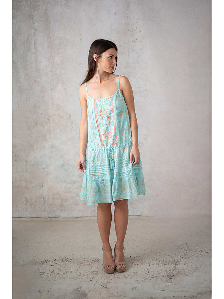 Lula Natura Sukienka w kolorze błękitnym rozmiar: onesize