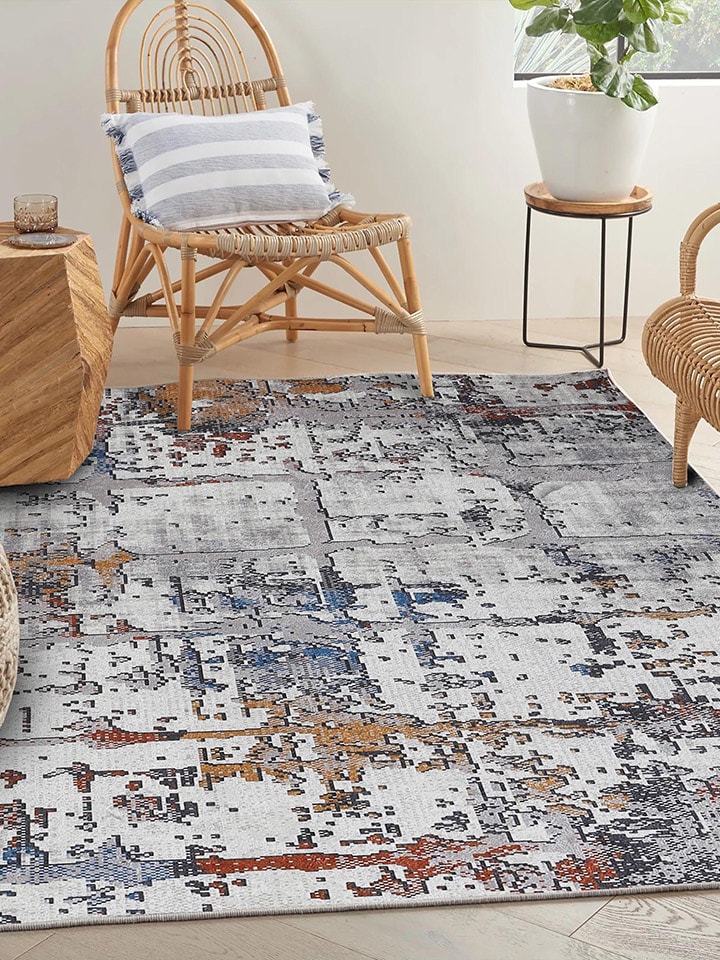 Mioli Bawełniany dywan w kolorze szarym rozmiar: 160x230 cm