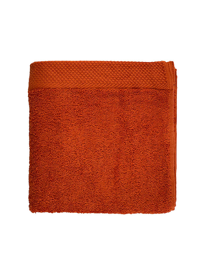 Soft by Perle de Coton Ręcznik "Epo" w kolorze czerwonym do rąk rozmiar: 70x140 cm