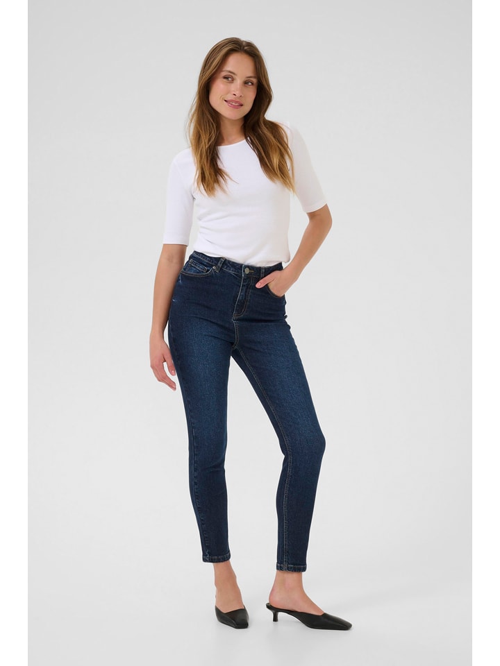 Kaffe Dżinsy - Slim fit - w kolorze granatowym rozmiar: W32