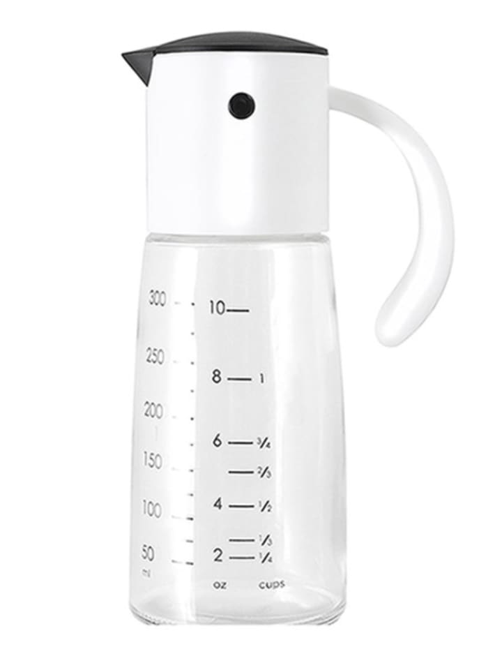 Vialli Design Dozownik w kolorze czarno-białym do octu i oliwy - 300 ml rozmiar: onesize