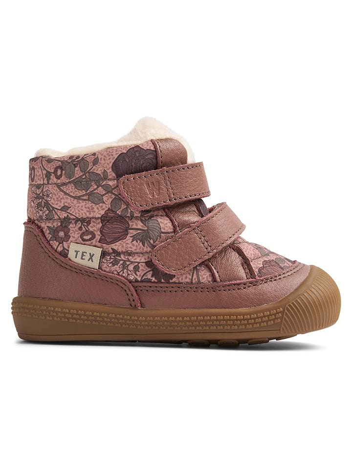 Wheat Botki zimowe w kolorze jasnoróżowym rozmiar: 26